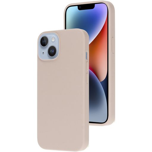 Mobiparts iPhone 14 Siliconen Hoesje Backcover - Soft Salmon