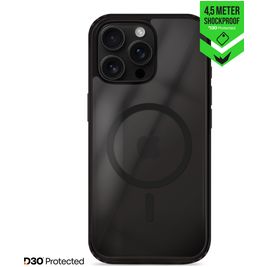 Striker X-Core Xtreme Impact iPhone 16 Pro Max MagSafe Hoesje Hardcase Backcover Shockproof - Zwart