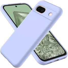 Mobigear Colors Google Pixel 8a Hoesje Flexibel TPU Backcover - Paars