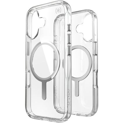 Speck Presidio Perfect Clear Doorzichtig iPhone 17 MagSafe Hoesje Hardcase Backcover Shockproof - Transparant