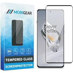 Mobigear Premium OnePlus 12 Glazen Screenprotector - Case Friendly - Zwart