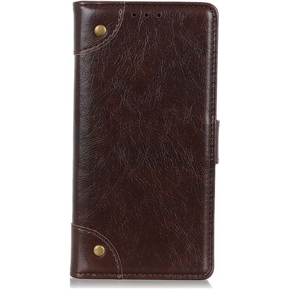 Mobigear Ranch Alcatel 1SE (2020) Hoesje Bookcase Portemonnee - Bruin