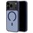 Mobiparts Hardcover iPhone 18 Pro Max MagSafe Hoesje Hardcase Backcover - Satin Blue