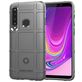 Mobigear Rugged Shield Samsung Galaxy A9 (2018) Hoesje Flexibel TPU Backcover Shockproof - Grijs