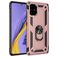 Mobigear Armor Ring Samsung Galaxy A51 Hoesje Hardcase Backcover Shockproof met Ringhouder - Roségoud