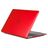 Mobigear Glossy MacBook Air 13 Inch (2018-2020) Hoes Hardshell Laptopcover MacBook Case - Rood - Model A1932 / A2179 / A2337
