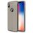 Mobigear Luxury iPhone XS Max Hoesje Flexibel TPU Backcover - Grijs