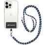 Mobigear Lanyard Universeel Telefoonkoord Verstelbaar - Groen / Zwart / Wit