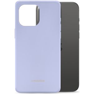 Mobilize Rubber Gelly iPhone 15 Pro Max Hoesje Flexibel TPU Backcover - Pastel Purple