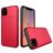 Mobigear Card iPhone 11 Hoesje Hardcase Backcover Shockproof met Pasjeshouder - Rood