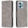 Mobigear Excellent Xiaomi Redmi Note 12 Hoesje Bookcase Portemonnee - Grijs