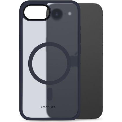 Mobilize Hybrid Pro iPhone 16e MagSafe Hoesje Hardcase Backcover Shockproof - Blauw