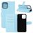 Mobigear Classic iPhone 12 Hoesje Bookcase Portemonnee - Blauw