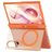 Mobigear Kickstand Samsung Galaxy Z Fold 8 MagSafe Hoesje Hardcase Backcover Shockproof met Standaard - Oranje
