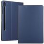 Mobigear Folio Samsung Galaxy Tab S8 Plus Hoes Stof Bookcase + Stylus Houder - Donkerblauw