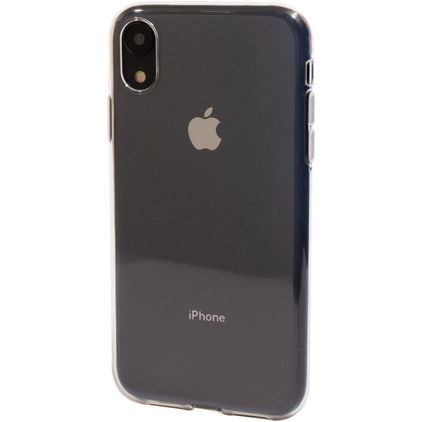 Mobiparts Classic Doorzichtig iPhone XR Hoesje Flexibel TPU Backcover - Transparant