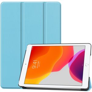 Mobigear Tri-Fold iPad 7 (2019) Hoes Bookcase - Blauw