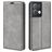 Mobigear Retro Slim OPPO Reno 8 Pro 5G Hoesje Bookcase Portemonnee - Grijs