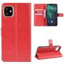 Mobigear Wallet iPhone 11 Hoesje Bookcase Portemonnee - Rood