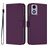 Mobigear Urban Wallet Motorola Moto G04 Hoesje Bookcase Portemonnee - Paars
