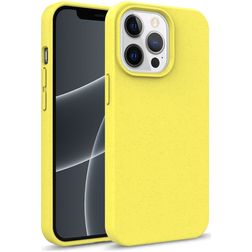 Mobigear Bio iPhone 14 Hoesje Eco Friendly Backcover - Geel