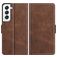 Mobigear Slim Magnet Samsung Galaxy S22 Hoesje Bookcase Portemonnee - Bruin