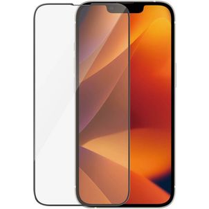PanzerGlass Ultra-Wide Fit iPhone 13 Glazen Screenprotector - Case Friendly + Installatie Frame - Zwart