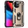 Mobigear Armor Ring iPhone 13 Pro Hoesje Hardcase Backcover Shockproof met Ringhouder - Goud