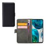 Mobilize Classic Gelly Wallet Motorola Moto G52 Hoesje Bookcase Portemonnee - Zwart