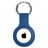 Xccess Keychain Apple AirTag Hoesje Flexibel Siliconen Sleutelhanger - Blauw