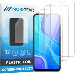 Mobigear Xiaomi Redmi 9 Screenprotector Folie - Case Friendly (3-Pack)