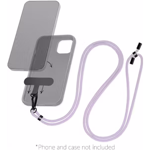 Mobilize Lanyard Universeel Telefoonkoord Verstelbaar - Paars