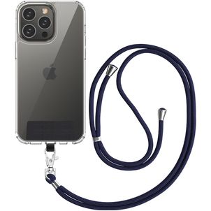Mobigear Lanyard Universeel Telefoonkoord Verstelbaar - Marineblauw