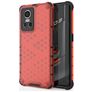 Mobigear Honeycomb Realme GT Neo 3 Hoesje Hardcase Backcover Shockproof - Rood