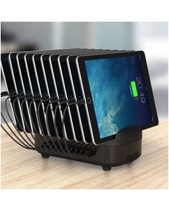 Orico Smart 10 USB Laadstation 120W 2.4A - Zwart