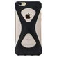Xccess Grip iPhone 6s Siliconen Hoesje Backcover - Zwart
