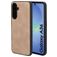 Mobiparts Classic Samsung Galaxy A36 MagSafe Hoesje TPU,Kunstleer Backcover - Moonstone Beige