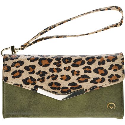 Mobilize Gelly iPhone 12 Hoesje Uitneembare 2in1 Clutch - Leopard
