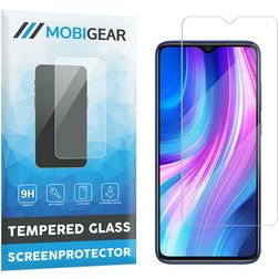 Mobigear Xiaomi Redmi Note 8 Pro Glazen Screenprotector - Case Friendly