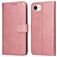 Mobigear Wallet iPhone 17e Hoesje Bookcase Portemonnee - Roségoud