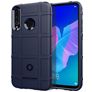 Mobigear Rugged Shield Huawei P40 Lite E Hoesje Flexibel TPU Backcover Shockproof - Blauw