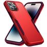 Mobigear Heavy Armor iPhone 14 Pro Hoesje Hardcase Backcover Shockproof - Rood