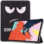 Mobigear Tri-Fold iPad Air 4 (2020) Hoes Bookcase - Do Not Touch