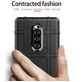 Mobigear Rugged Shield Sony Xperia 1 Hoesje Flexibel TPU Backcover Shockproof - Zwart