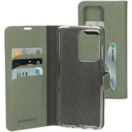 Mobiparts Classic Wallet Samsung Galaxy S20 Ultra Hoesje Bookcase Portemonnee - Stone Green