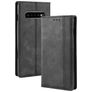 Mobigear Sensation Samsung Galaxy S10 Plus Hoesje Bookcase Portemonnee - Zwart