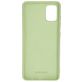 Mobiparts Samsung Galaxy A51 Siliconen Hoesje Backcover - Pistache Green