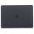 Mobigear Matte MacBook 12 Inch (2015-2017) Hoes Hardshell Laptopcover MacBook Case - Zwart - Model A1534