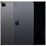 Mobigear Basics Dunne iPad Pro 12.9 Inch (2020) Hoes Flexibel TPU Backcover - Transparant