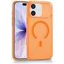 Mobigear Shockproof Grip iPhone 17 MagSafe Hoesje Hardcase Backcover - Oranje